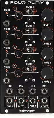 Behringer Four Play Quad VCA And Mixer Eurorack Module • $89