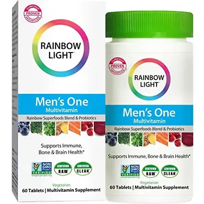 Rainbow Light Men’s One Multivitamin Superfoods And Probiotics - 60 Ct. • $16.89