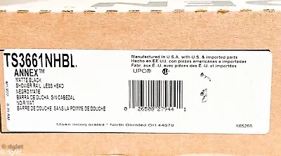Moen TS3661NHBL Annex Shower Slidebar And Shower Hose System Trim Matte Black • $369.43