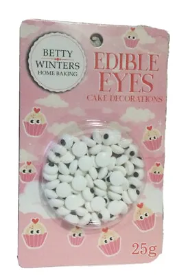 Cake Decor ~ Edible Eyes ~ 25g ~ Eyeballs ~ Cake Cupcake  Cookie Decoration • £3.40