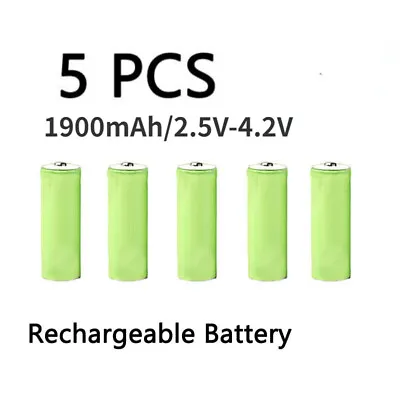 5x NCR18500A 18500 Rechargeable Battery For Panasonic Camera Flashlight 1900mAh • £65.95