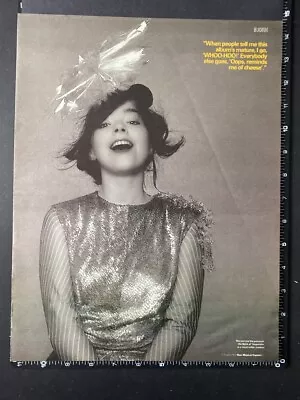 £11.99 • Buy BJORK - NME PHOTO PAGE 2001 15X11  Press Advert Poster L255