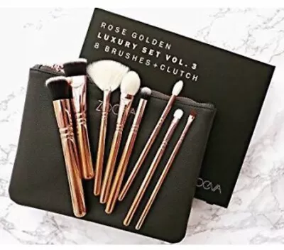 ZOEVA Rose Golden Volume 3 Luxury Brush Set Limited Edition💫Rare💫100% Genuine • $139.95