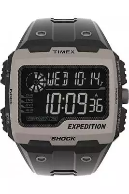 Timex Men's Digital Expedition Grid Shock Watch 50mm TW4B24900 • $164.40