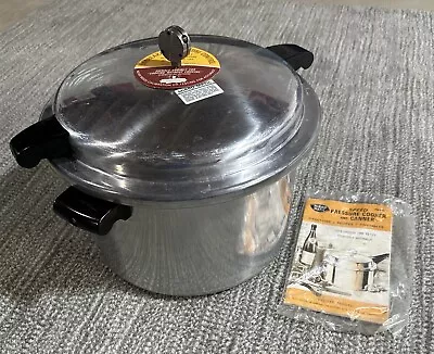 Vintage Mirro Matic Speed Deluxe Model Pressure Cooker & Canner 16 Qt M-0406 • $0.99