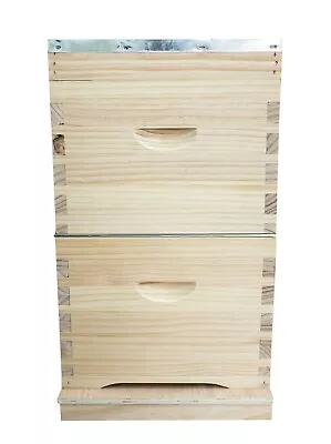 8 Frame Beehive -Double Level - No Frames *1 Free Plastic Queen Excluder • $138