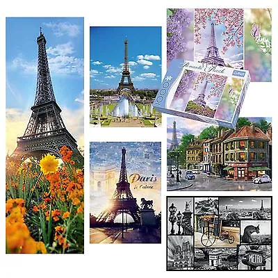 £8.09 • Buy Trefl 300 1000 2000 6000 Piece Large Adult Paris Eiffel Tower Jigsaw Puzzle NEW