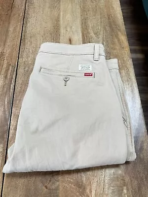 Levis XX Chino Slim Taper W36 L34 Natural/Beige • £5.08