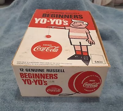 Aust Beginner 1970 Coca Cola Russell Yoyo Original Box Empty • $115