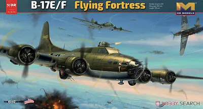 HK Model #01E05 1/32 B-17E/F Flying Fortress Plastic Model Kits • $599.99