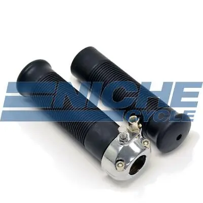 Chrome Single Cable Pull Throttle Assembly 7/8  Jackhammer Grips • $22.25