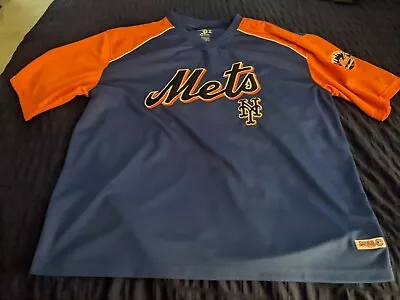 New York Mets MLB Stitches Polyester Team Jersey Shirt Size 2XL • $14.99