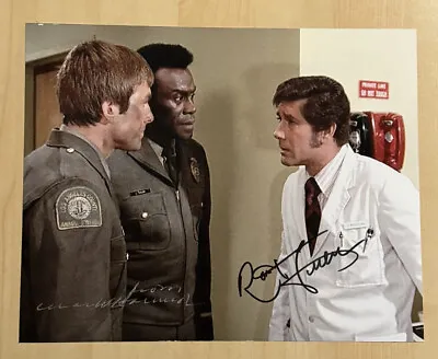 MARK HARMON & ROBERT FULLER SIGNED 8x10 PHOTO AUTOGRAPHED EMERGENCY SHOW COA • $127.49