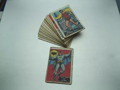 A&BC Batman Black Bat Pink Back Part Set 37 Cards Good Starter Lot • £20