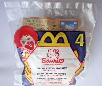 NEW Vintage McDonald's 2000 Sealed Happy Meal SANRIO HELLO KITTY String-pull Toy • $6.89