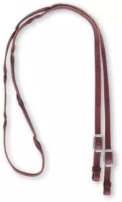 Martin Saddlery Barrel Reins With Blood Twist Null Null • $84.99