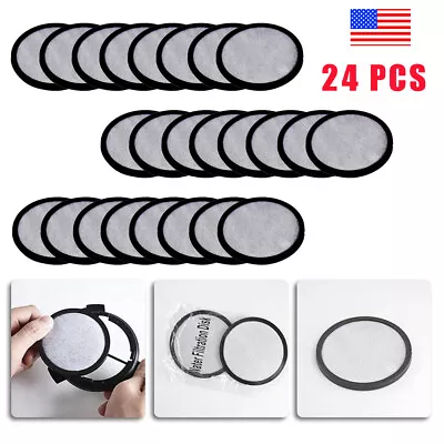 24 PACK Premium For Mr. Coffee Replacement Charcoal Water Filter Disks • $15.88