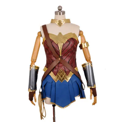 $41.11 • Buy Diana Prince Wonder Woman Cosplay Costume Suit Halloween Women's Uniform Outfits
