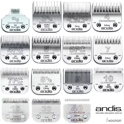 ANDIS UltraEdge Skiptooth Finish Cut Dog Clipper Blade Fits Wahl KM2 KMSS Andis • $77.95