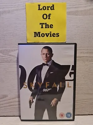 Skyfall (DVD 2013) Daniel Craig {James Bond 007} [Region 2] [UK] Cert {12} • £1.99