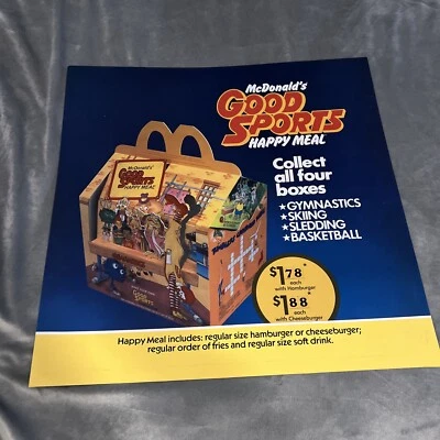 $12 • Buy Mcdonalds Translite Sign Happy Meal