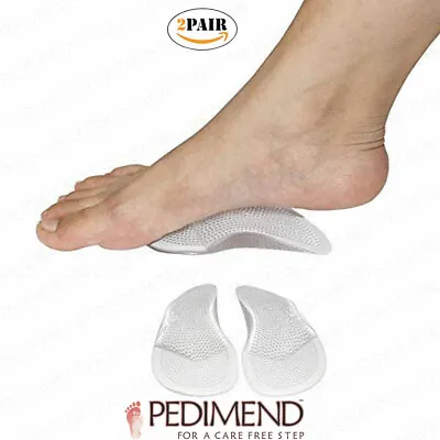 PEDIMEND Self-Adhesive Metatarsal Arch Support Insoles (4PCS) - Foot Care - UK • £15.97