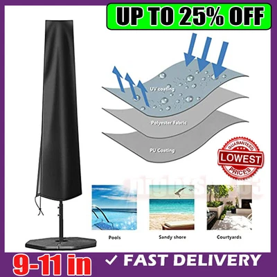 £7.35 • Buy Parasol Banana Umbrella Cover Waterproof Cantilever Outdoor Garden Patio Shield
