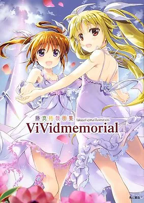 Takuya Fujima ViVidmemorial Illustrations Japan Book Lyrical Nanoha Vivid Anime • $60.94