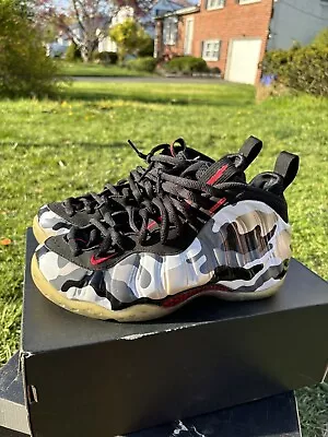 Size 7 - Nike Air Foamposite One PRM Fighter Jet • $149