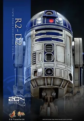 Hot Toys 1/6 Star Wars Attack Of The Clones R2D2 Figure! MMS651! U. S. Seller! • $399.99