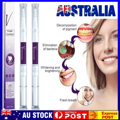 $11.99 • Buy Hismile V34 Colour Corrector Teeth Whitening Gel Pen, Tooth Stain Removal 1/2PC