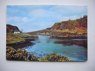 Clachan Bridge Postcard Seil. Near Easdale Kilmelford Crinan (J Arthur Dixon) • £2.79