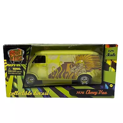 Street Whipz Diecast 1976 Chevy Van Planet Toys 1:24 Scale Unopened 2006 NIB • $39.95