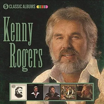 Kenny Rogers 5 Classic Albums 5-CD NEW SEALED 2017 The Gambler/Daytime Friends+ • £12.99