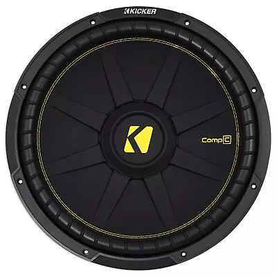 KICKER 44CWCD154 CompC 15  1200 Watt Dual 4-Ohm Car Audio Subwoofer Sub CWCD154 • $109.95