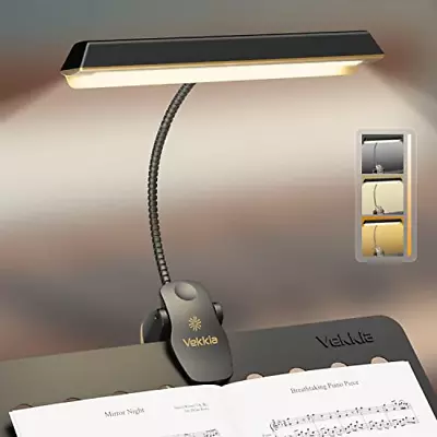 Vekkia Royal Super Bright Music Stand Light Clip On Piano Lights USB Piano For • $36.65