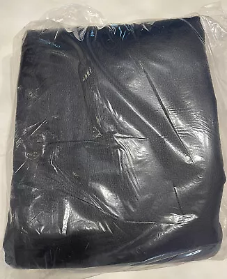 NEW Full XL Vinyl Leather Look Futon Cover Navy Blue 80x57x6 • $65