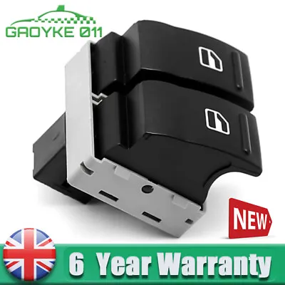 Electric Window Switch Control Button Driver 7E0959855A For VW Transporter T5 T6 • £8.90