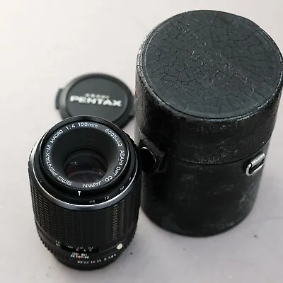 Mint SMC PENTAX-M MACRO 100mm F/4.0 - Excellent ASAHI PENTAX K Mount Lens • £136.81