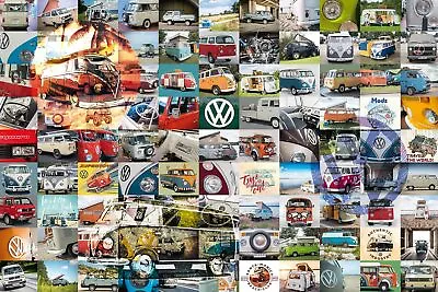Ravensburger 99 VW Bulli Moments 3000 Piece Jigsaw Puzzle For Adults - 16018...  • $60.47