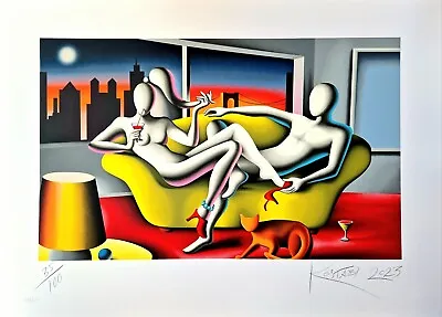 Mark Kostabi - Serigraph Original Numbered & • $746.10