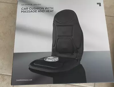 Sharper Image Car Cushion With Massage And Heat-New Item#205990 • $52