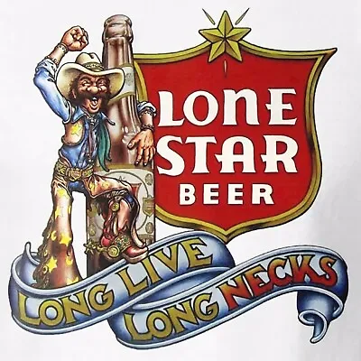 Lone Star Brewing Company Sticker Vinyl Classic Retro Vintage Beer Texas TX • $6