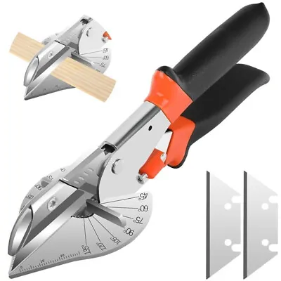 Adjustable 45-135 Degree Angle Miter Cutter Shear Scissors Branch Trim Tool UK • £10.55