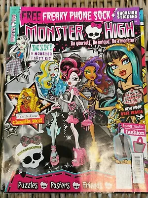 Monster High 2014 Magazine Issue #27 Poster Still Inside • $9.87