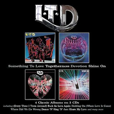 £14.75 • Buy L.T.D. : Something To Love/Togetherness/Devotion/Shine On CD 2 Discs (2018)
