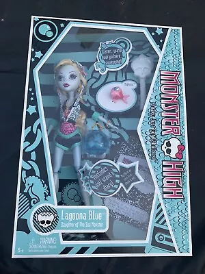     Perfect Mint In Box 2009 Monster High Original 1st Wave Lagoona Blue Doll NR • $339