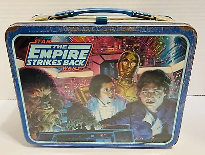 Vintage 1980 Star Wars The Empire Strikes Back Metal Lunchbox • $40