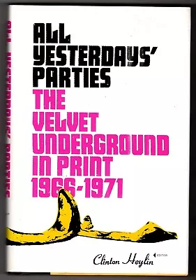 THE VELVET UNDERGROUND In Print 1966-71 2005 Book Clinton Heylin LOU REED • $12.49