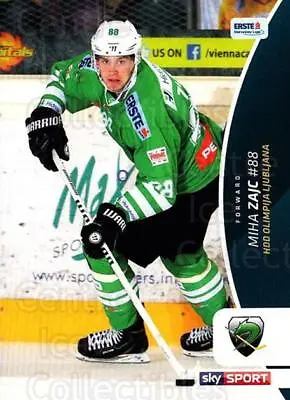 2016-17 Erste Bank Eishockey Liga EBEL #365 Miha Zajc • $1.45